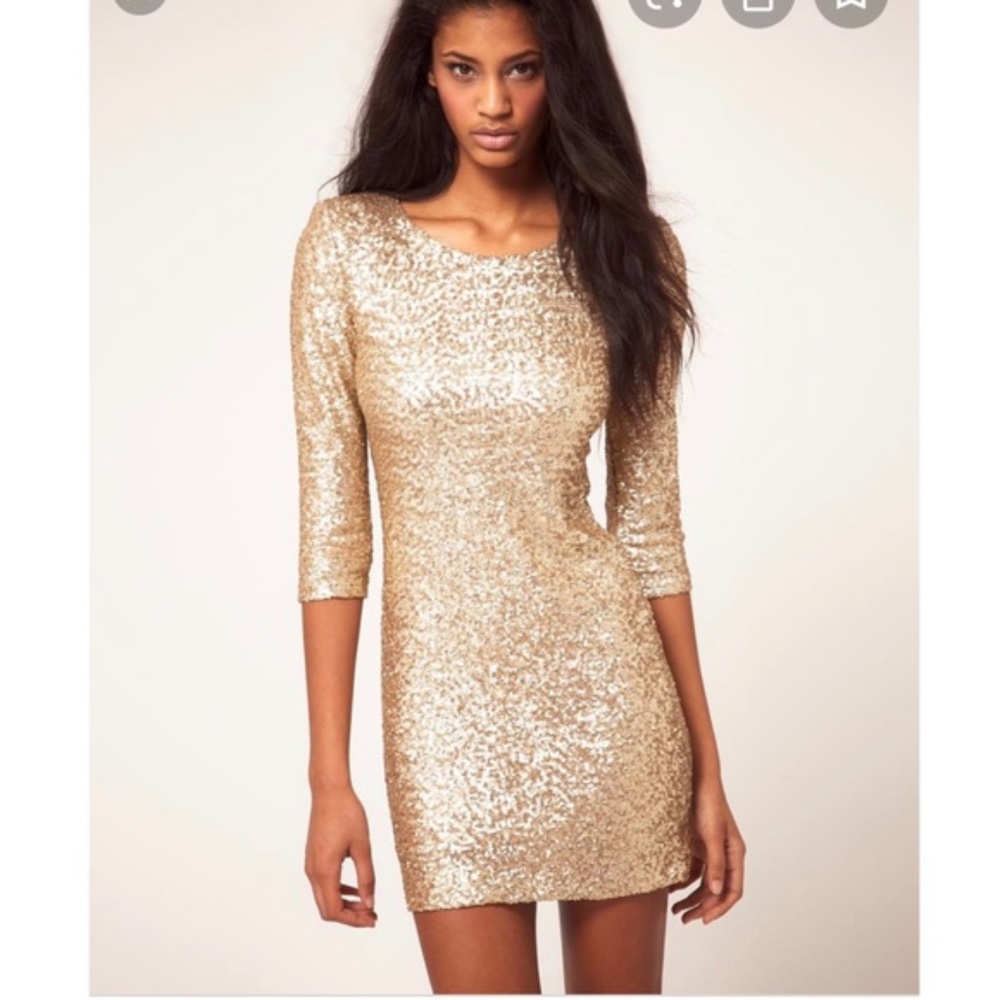 Tfnc London Sequin Mini Dress - image 1